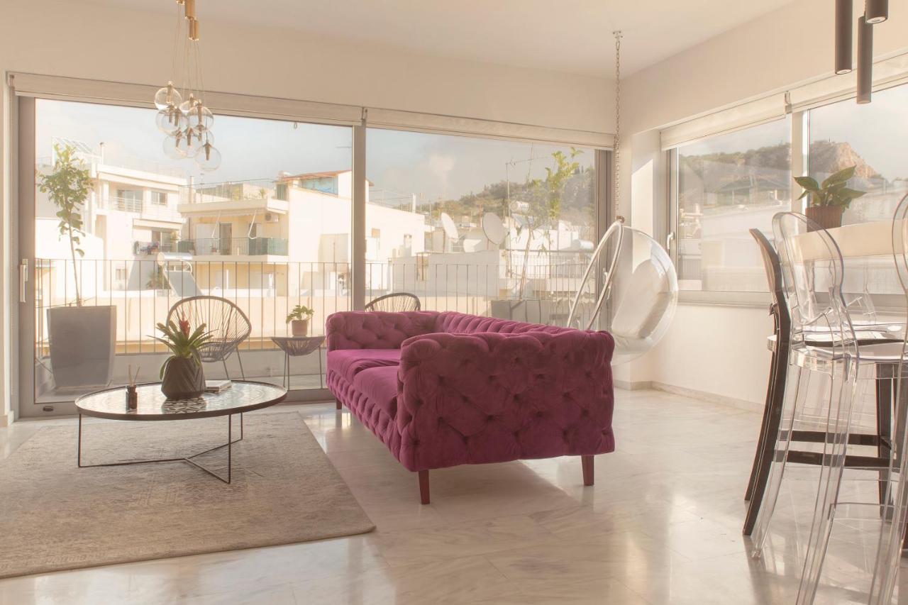 Luxury Apartment Near Acropolis-Living Stone Gold 아테네 외부 사진