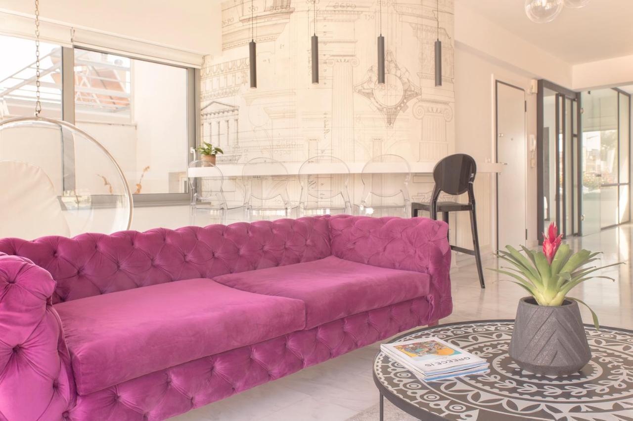 Luxury Apartment Near Acropolis-Living Stone Gold 아테네 외부 사진