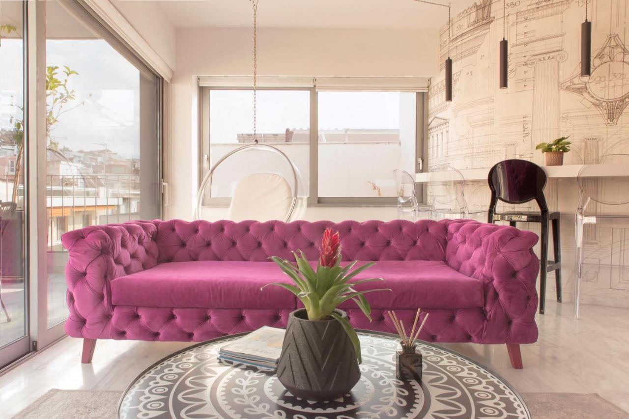 Luxury Apartment Near Acropolis-Living Stone Gold 아테네 외부 사진